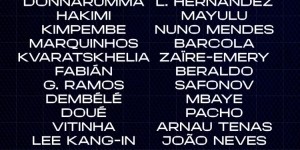 九游体育官网-巴黎客战阿森纳名单：登贝莱领衔，阿什拉夫、K77在列&amp;amp;姆巴耶回归